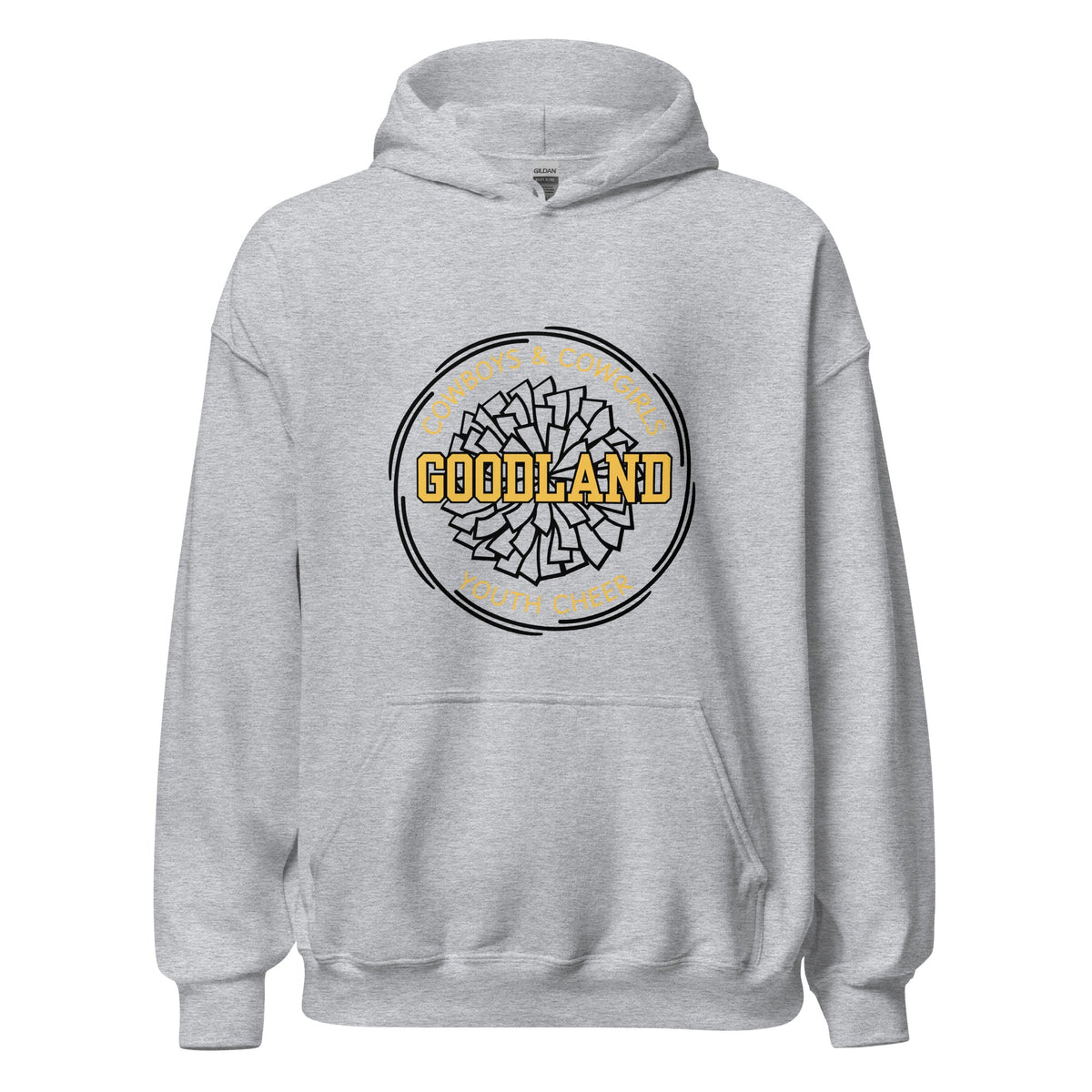 Classic | Hoodie | Goodland Youth Cheer | Crest Logo
