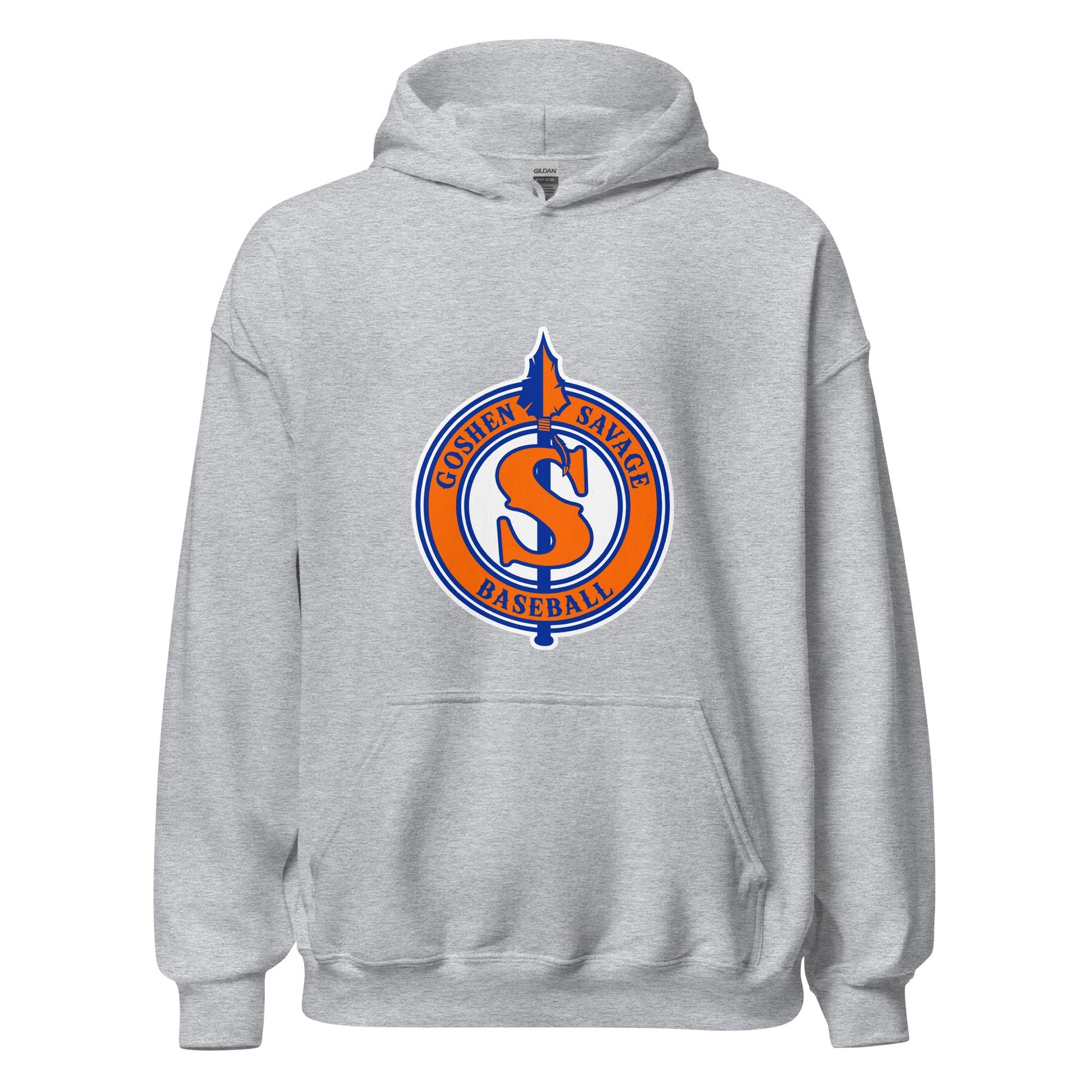 Classic | Hoodie | Goshen Savage Baseball | Badge Logo