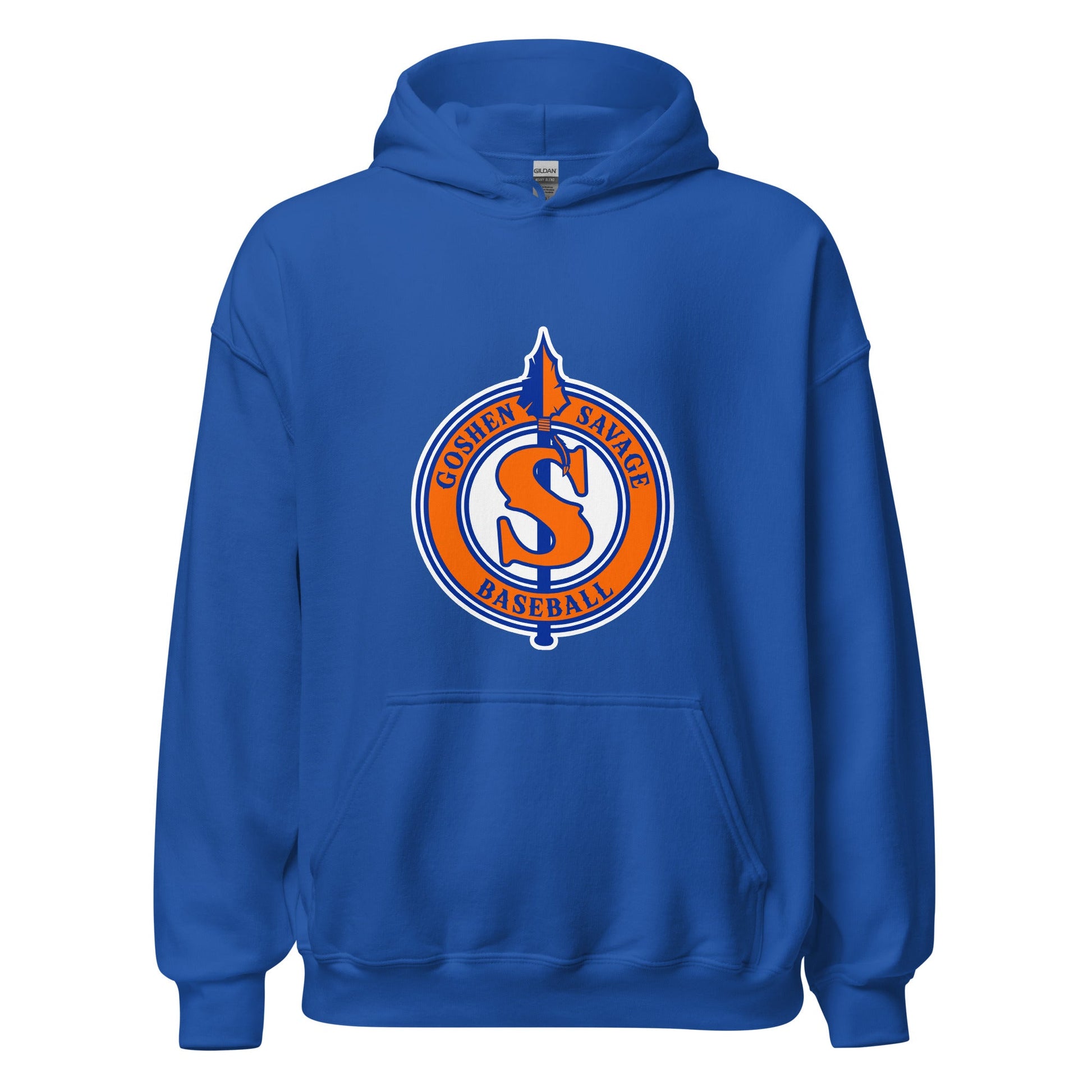 Classic | Hoodie | Goshen Savage Baseball | Badge Logo