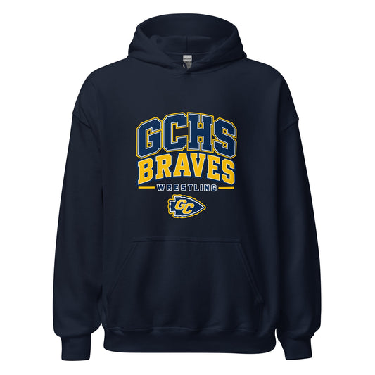Classic | Hoodie | Grant County High School Wrestling | Vanguard Logo