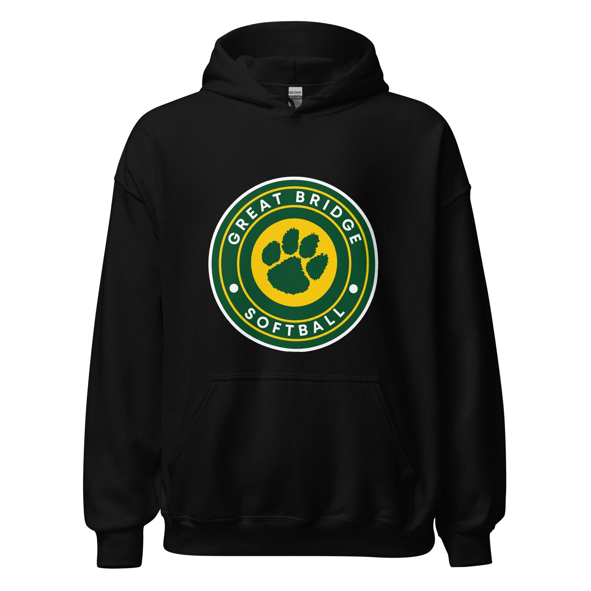 Classic | Hoodie | Great Bridge Softball Booster | Badge Logo