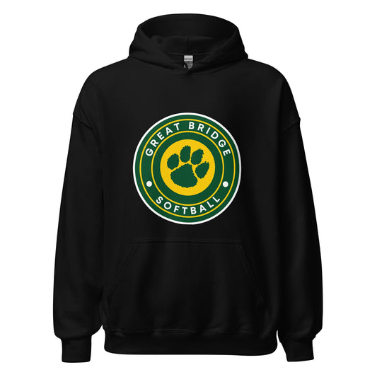 Classic | Hoodie | Great Bridge Softball Booster | Badge Logo