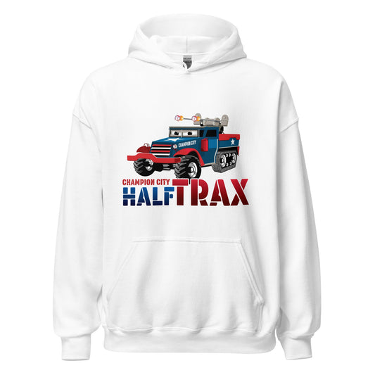 Classic | Hoodie | Half Trax Baseball | Mascot Logo