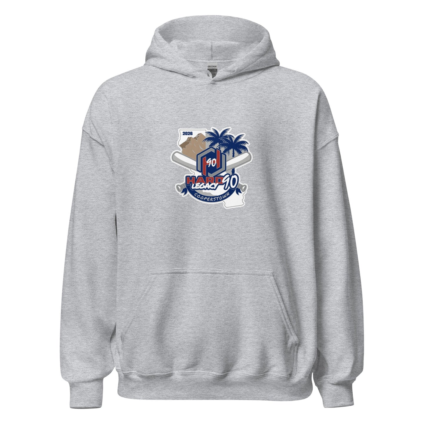 Classic | Hoodie | Hard 90 Legacy | Badge Logo