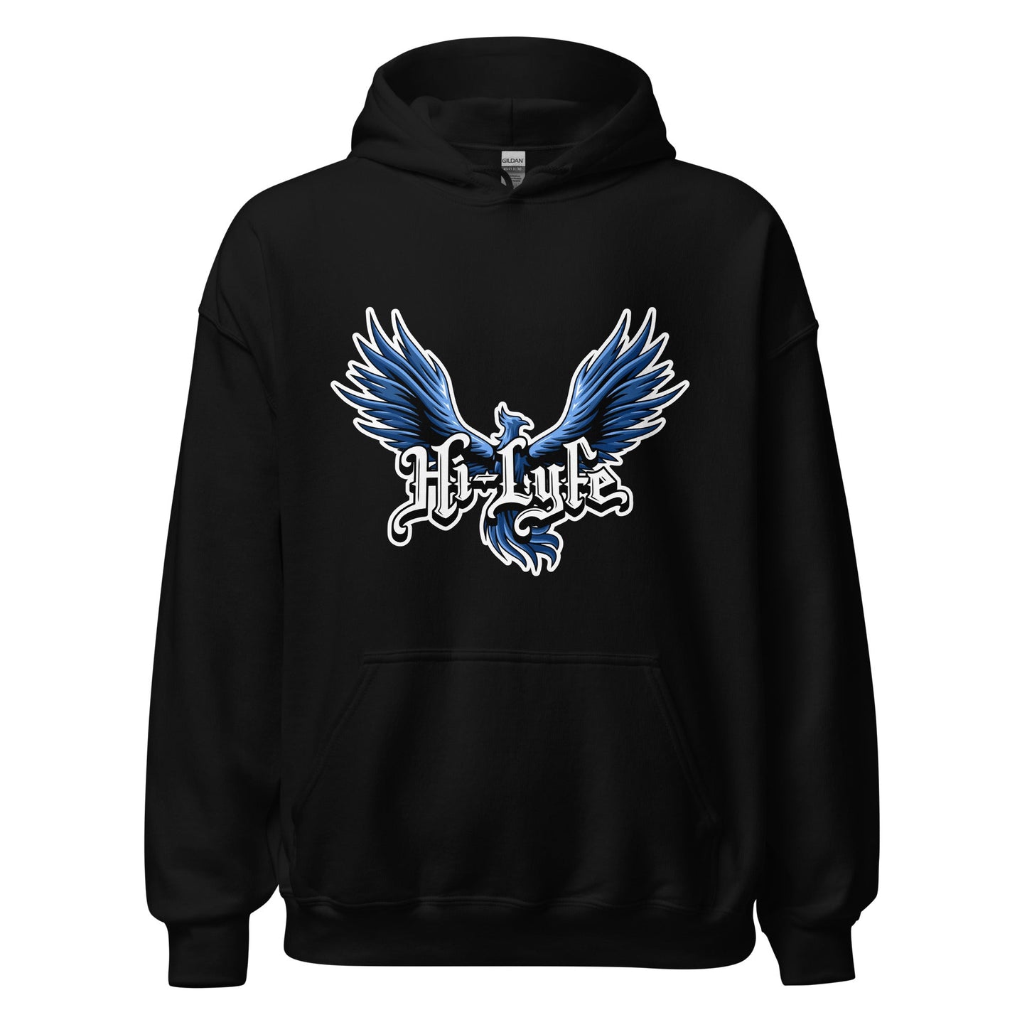 Classic | Hoodie | Hi - Lyfe Basketball | Wings Logo