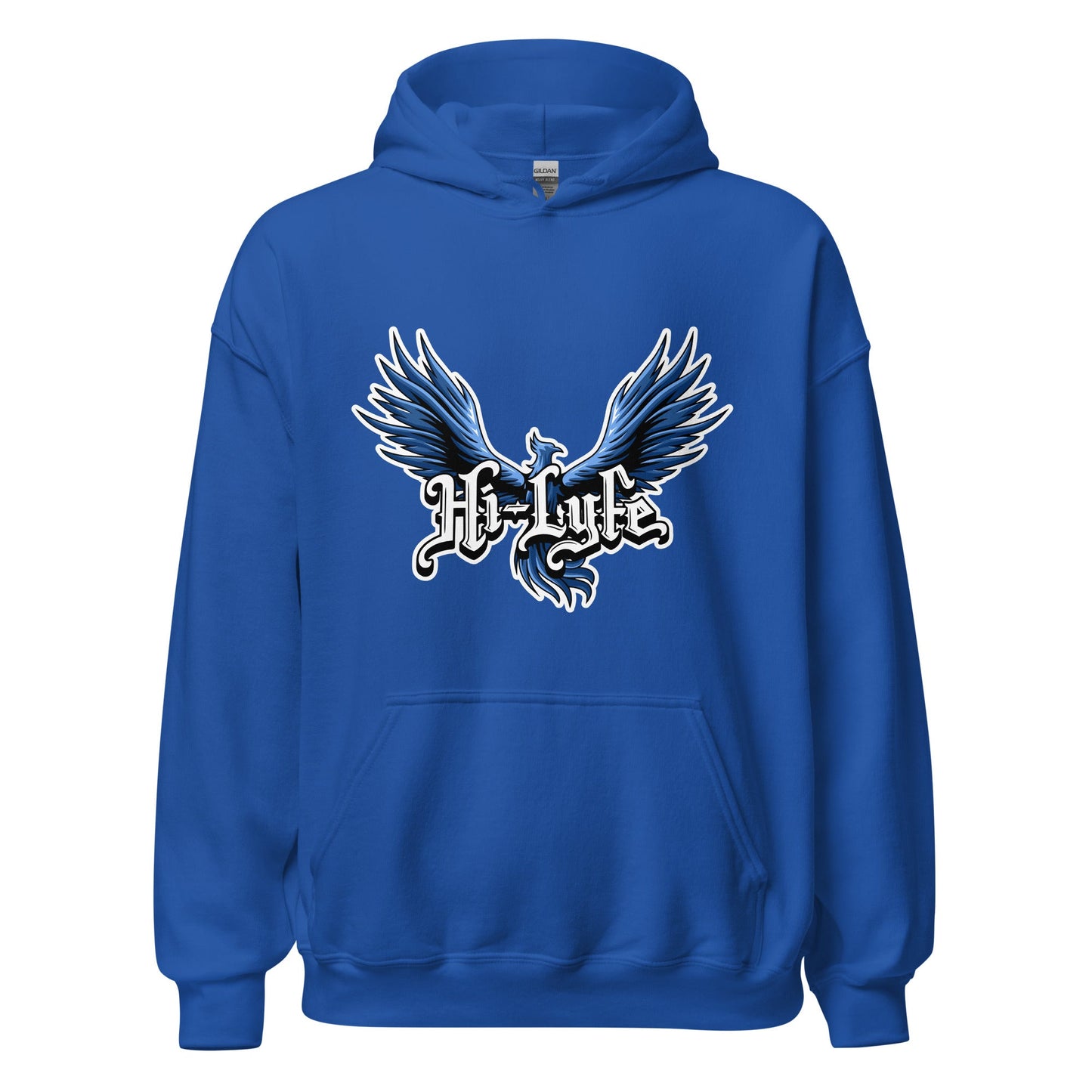 Classic | Hoodie | Hi - Lyfe Basketball | Wings Logo