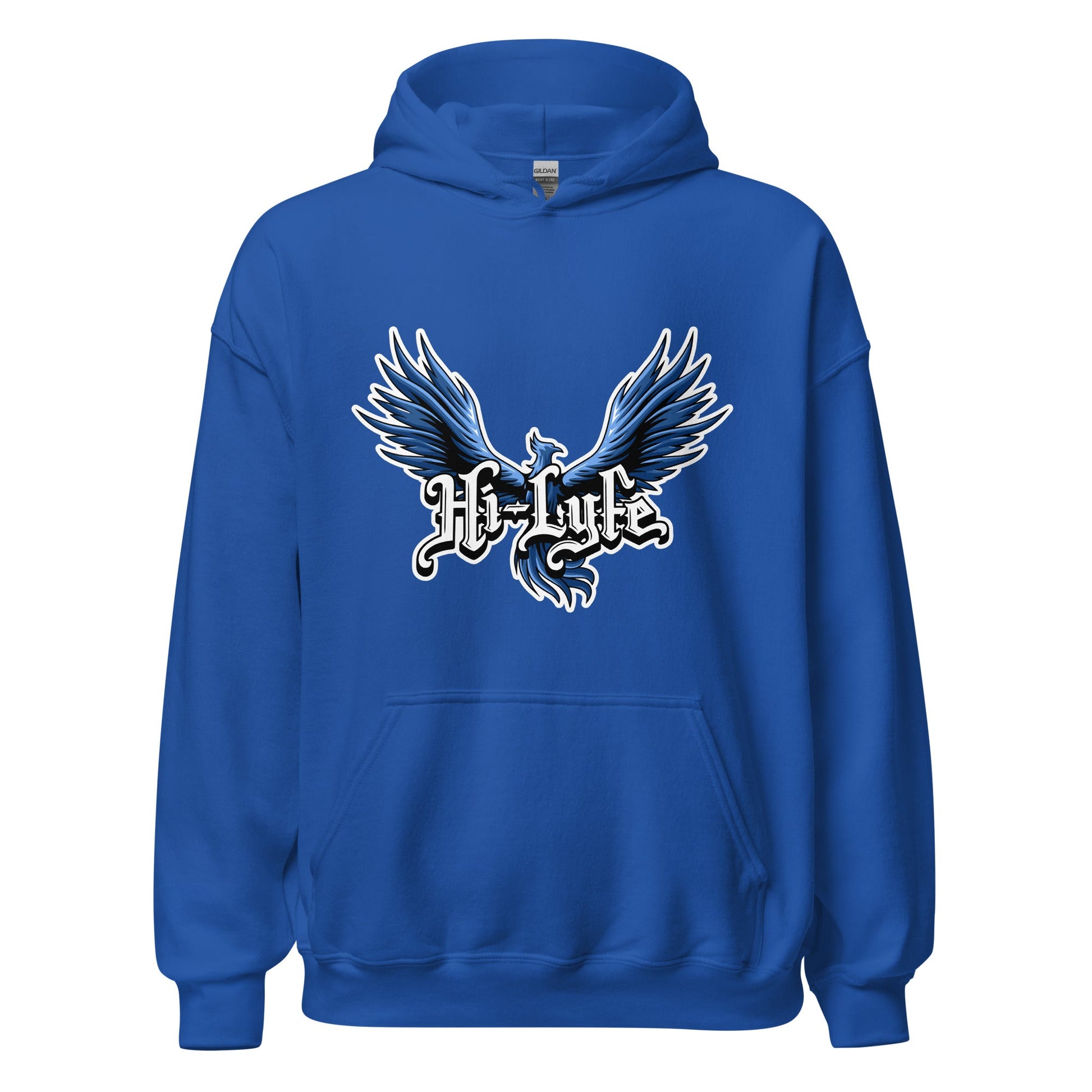 Classic | Hoodie | Hi - Lyfe Basketball | Wings Logo