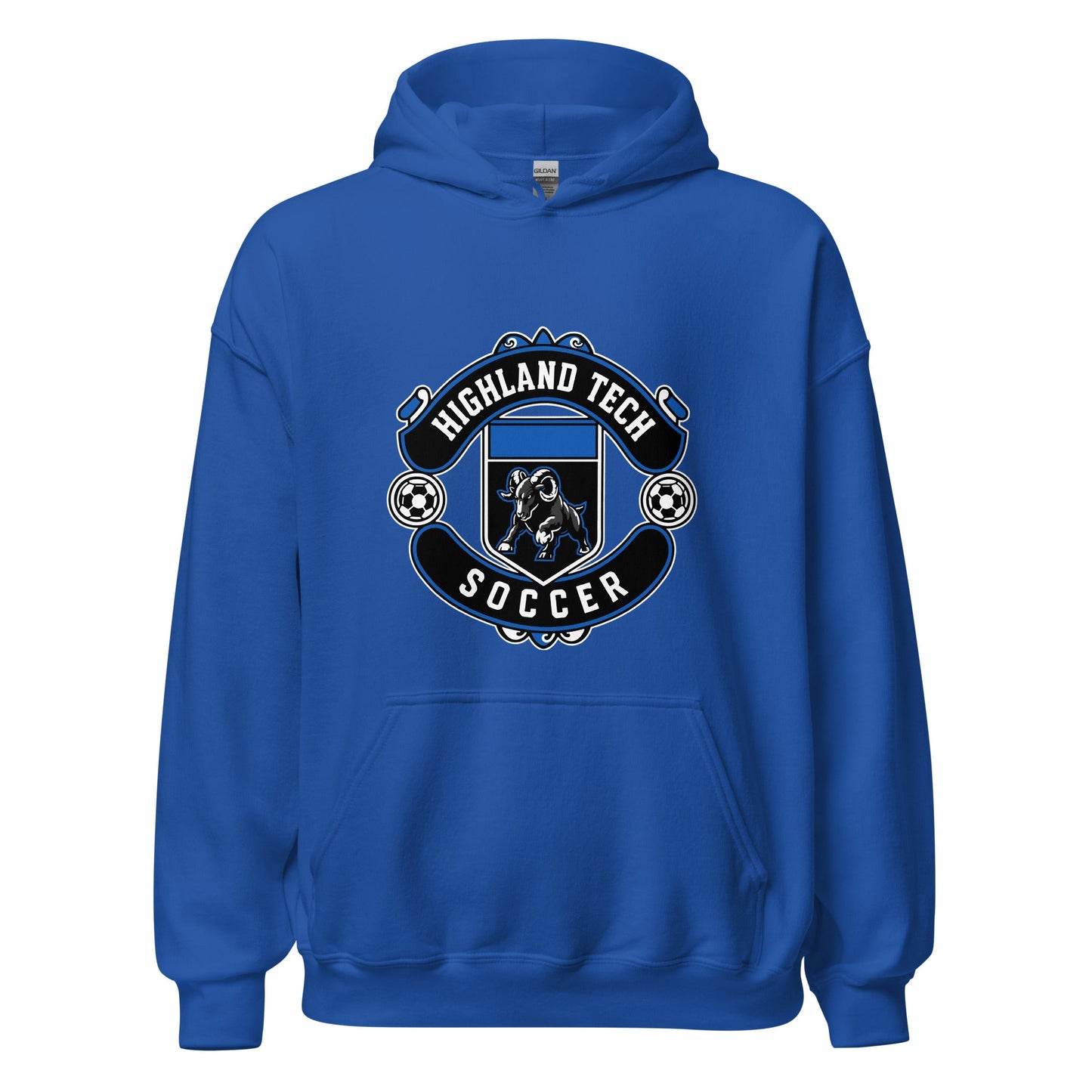 Classic | Hoodie | Highland Soccer | Emblem Logo