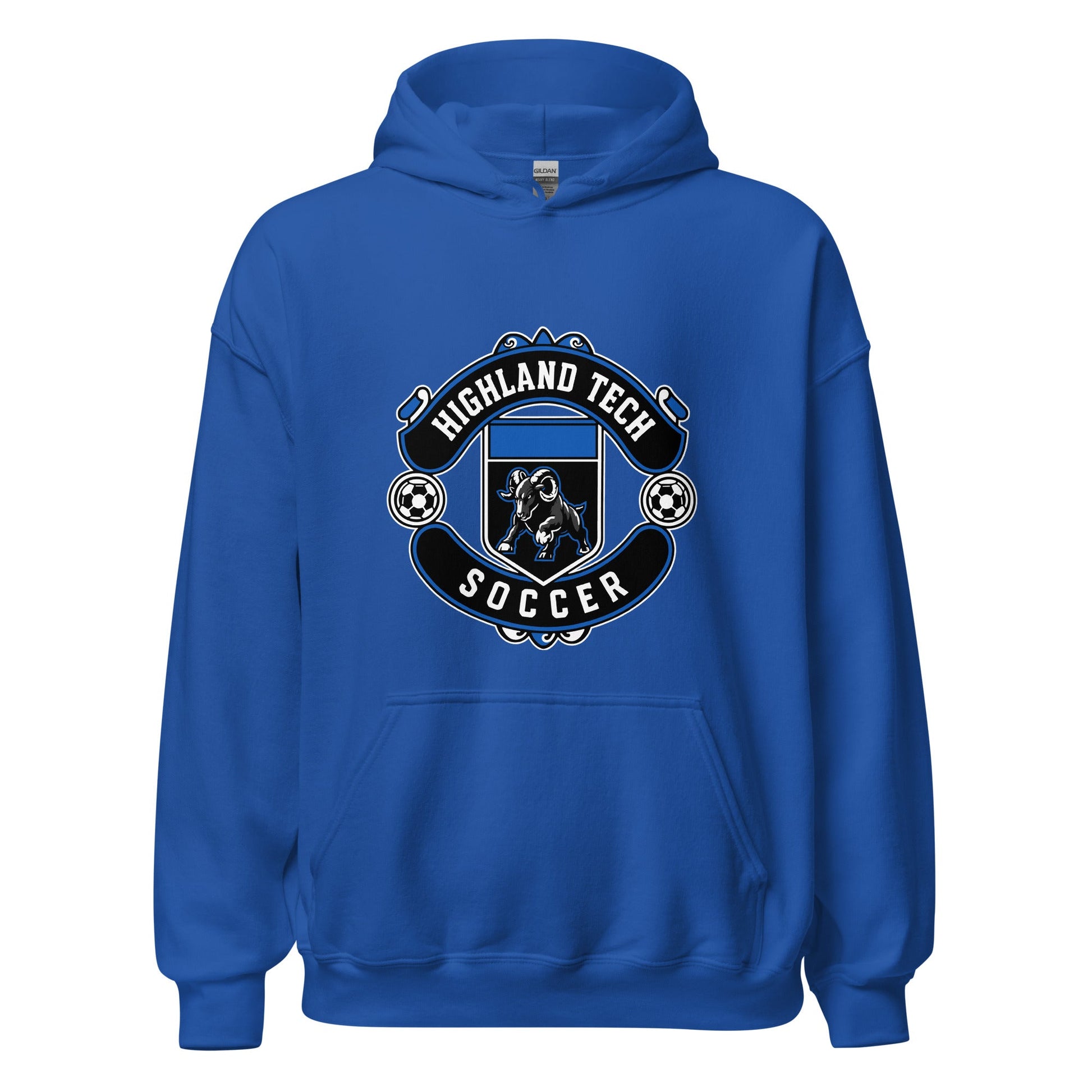 Classic | Hoodie | Highland Soccer | Emblem Logo