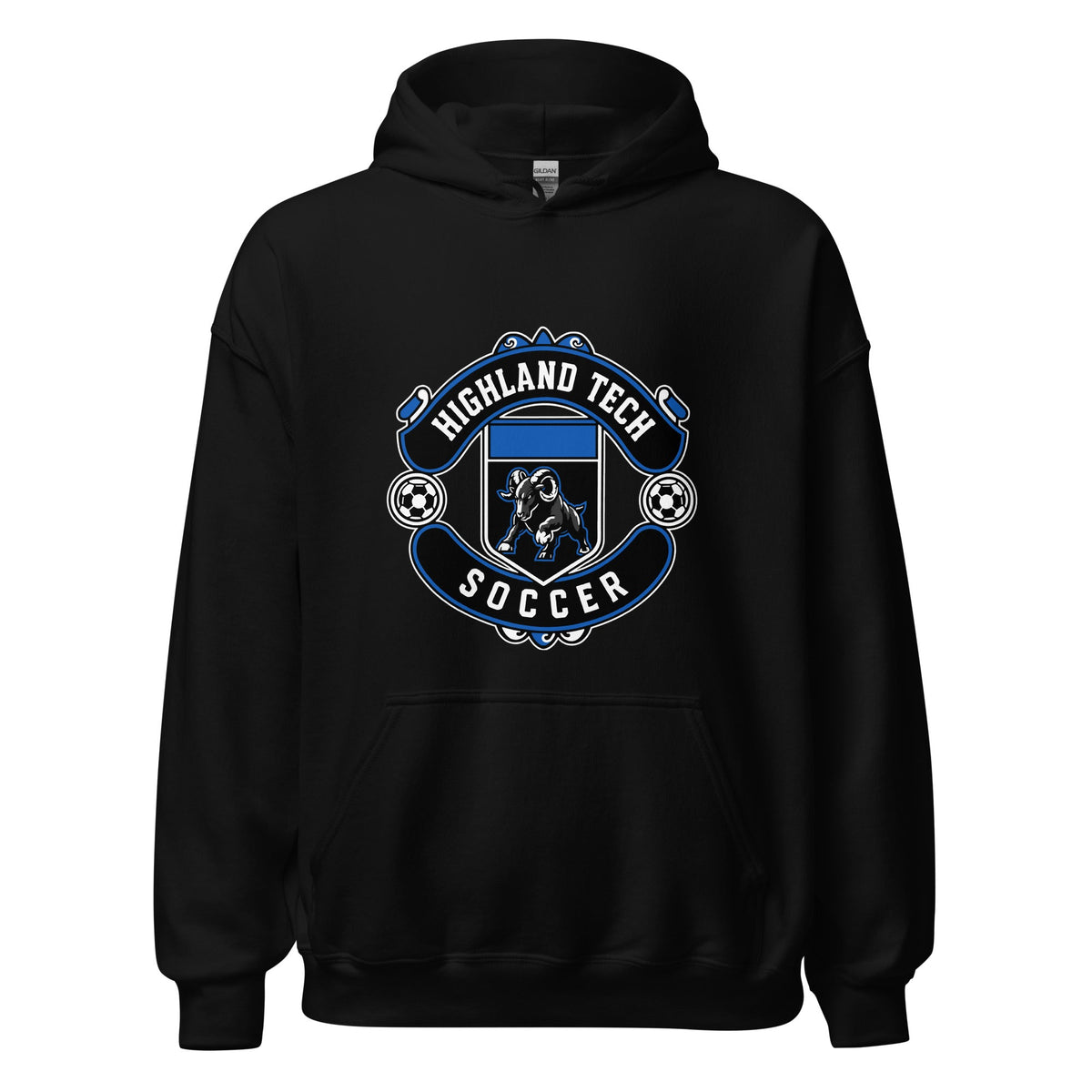 Classic | Hoodie | Highland Soccer | Emblem Logo