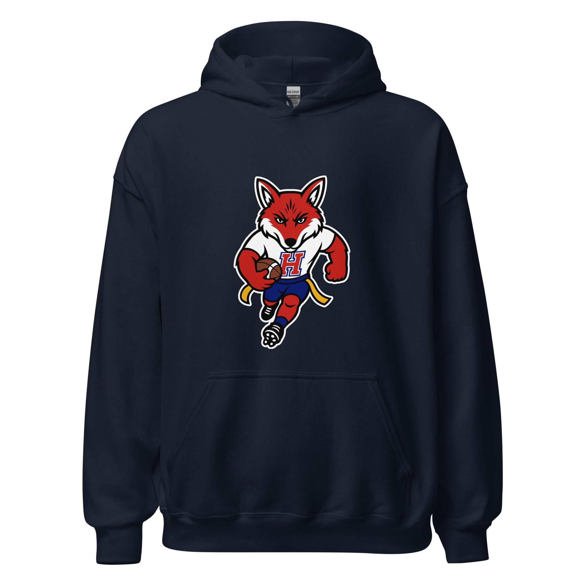 Classic | Hoodie | Hornell Flag Football | Mascot Logo