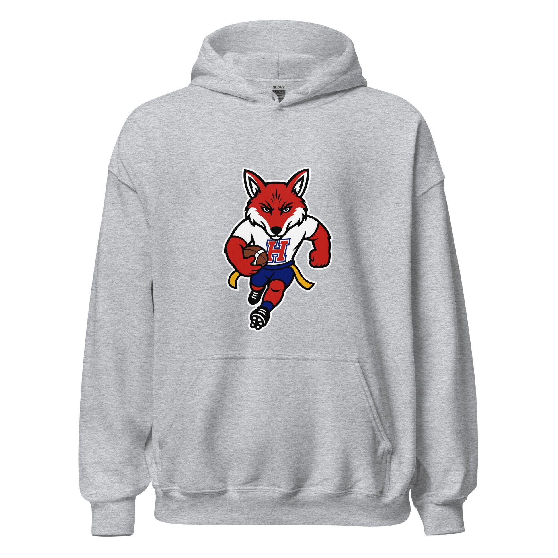 Classic | Hoodie | Hornell Flag Football | Mascot Logo