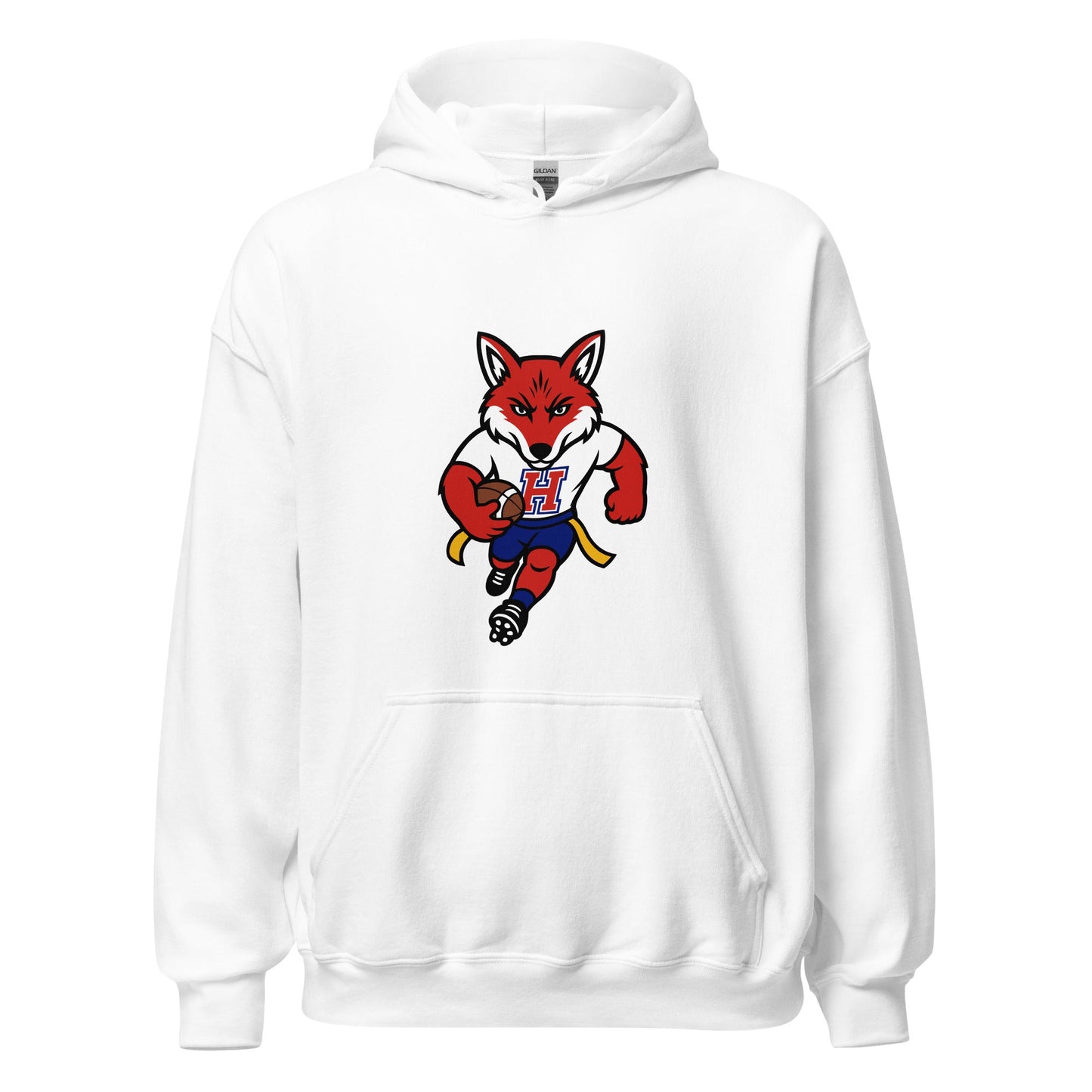 Classic | Hoodie | Hornell Flag Football | Mascot Logo