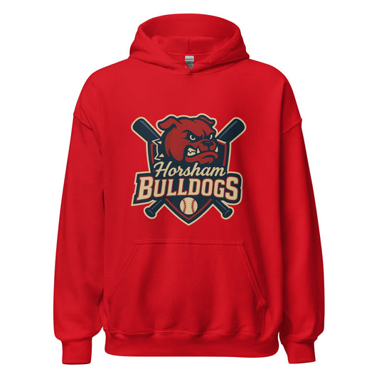 Classic | Hoodie | Horsham Travel Baseball | Bulldogs Logo
