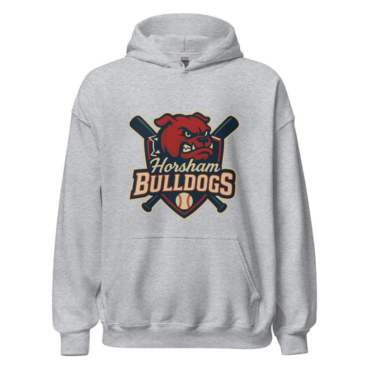 Classic | Hoodie | Horsham Travel Baseball | Bulldogs Logo