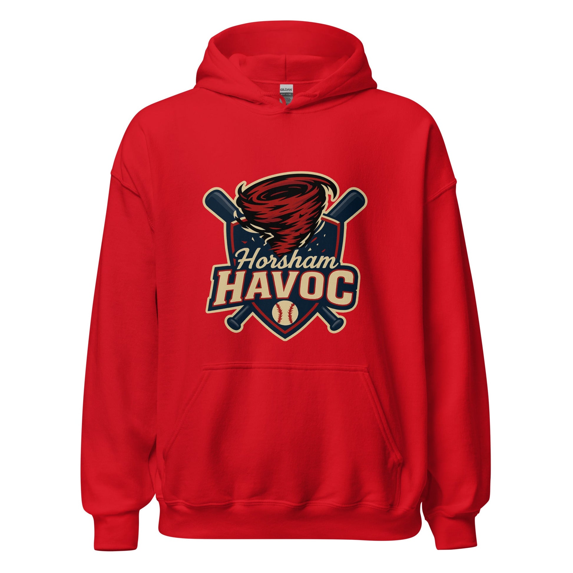 Classic | Hoodie | Horsham Travel Baseball | Havoc Logo