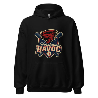 Classic | Hoodie | Horsham Travel Baseball | Havoc Logo