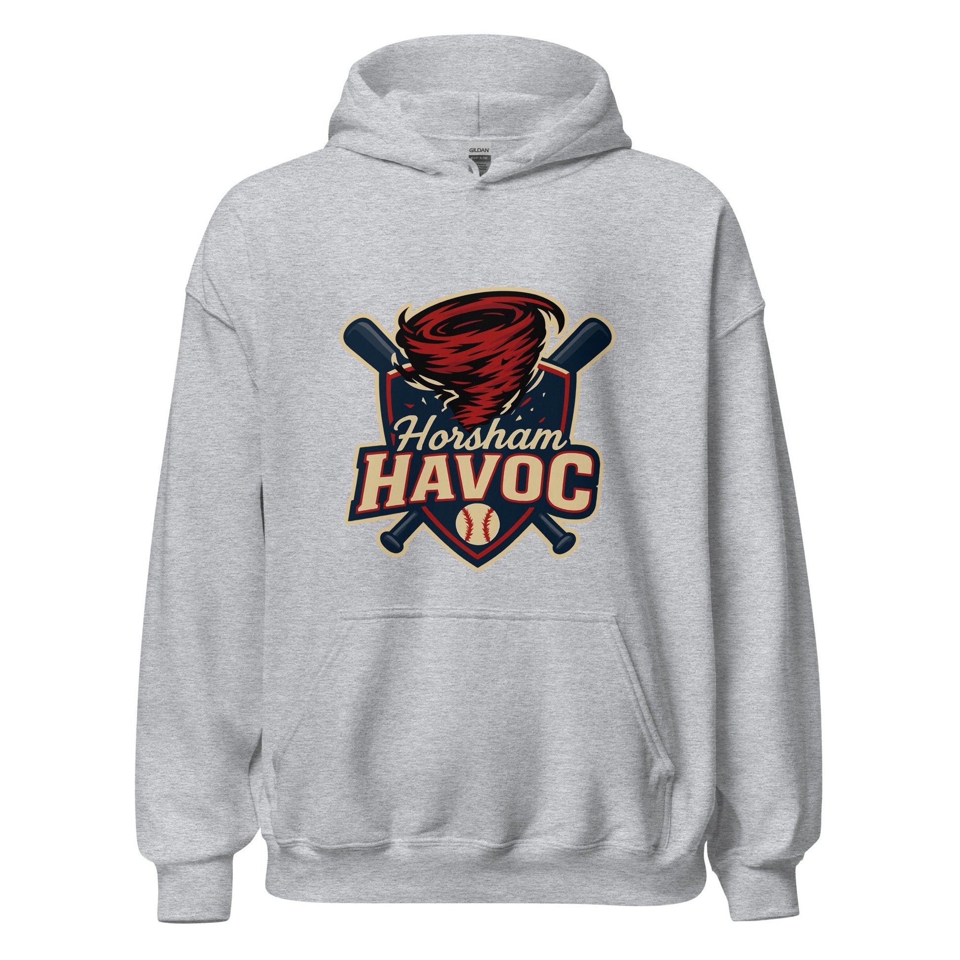 Classic | Hoodie | Horsham Travel Baseball | Havoc Logo