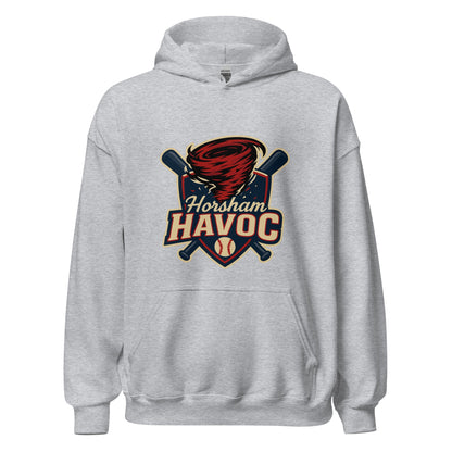 Classic | Hoodie | Horsham Travel Baseball | Havoc Logo