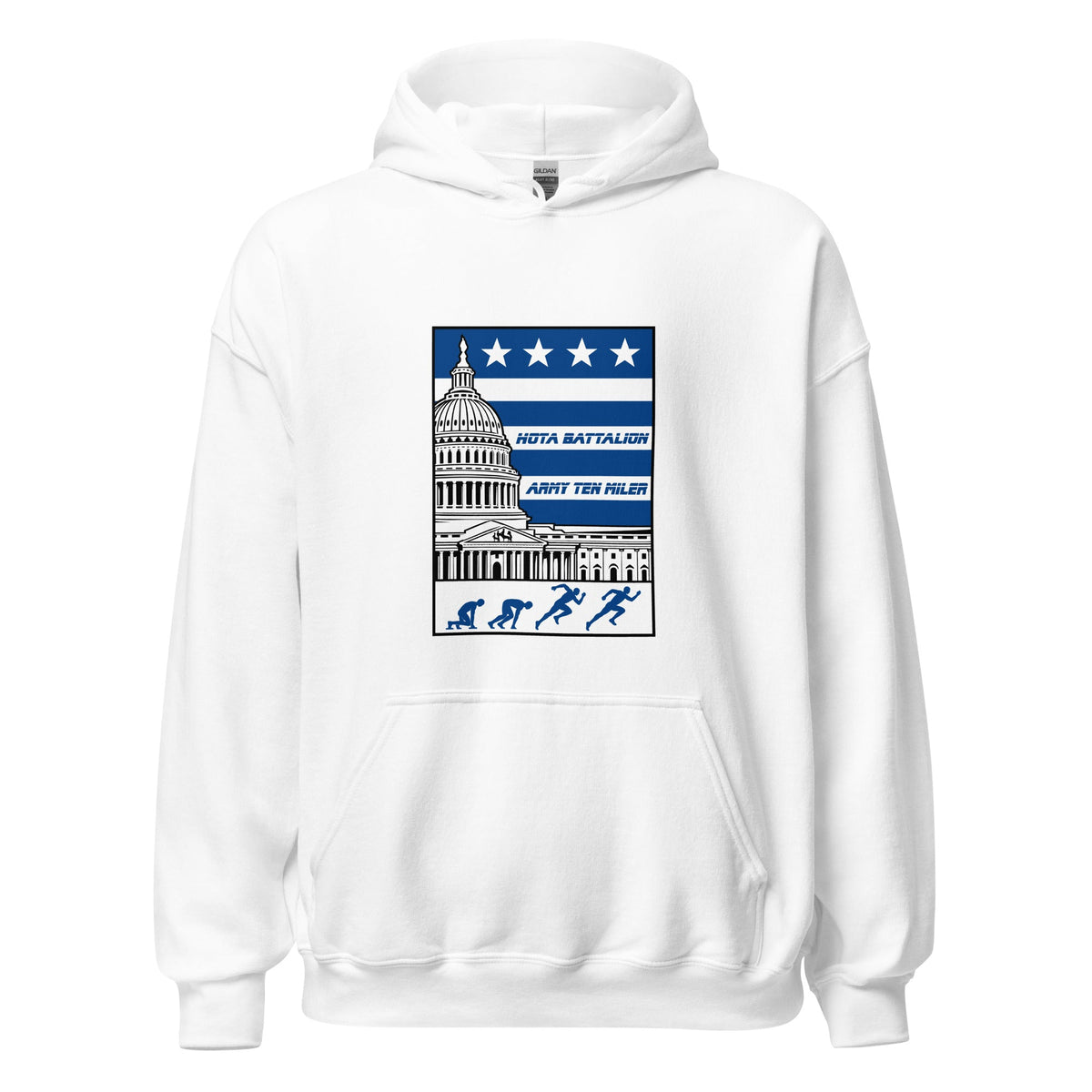 Classic | Hoodie | Hoya battalion Ten Miler | Emblem Logo
