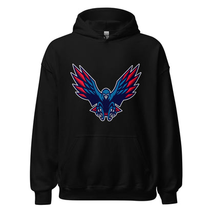 Classic | Hoodie | HSE | Vortex Raptor Mascot Logo
