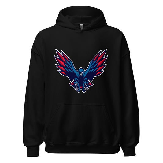 Classic | Hoodie | HSE | Vortex Raptor Mascot Logo