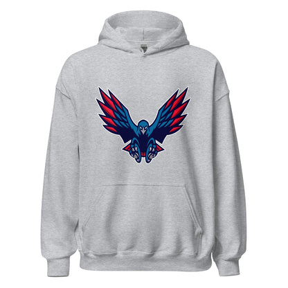 Classic | Hoodie | HSE | Vortex Raptor Mascot Logo