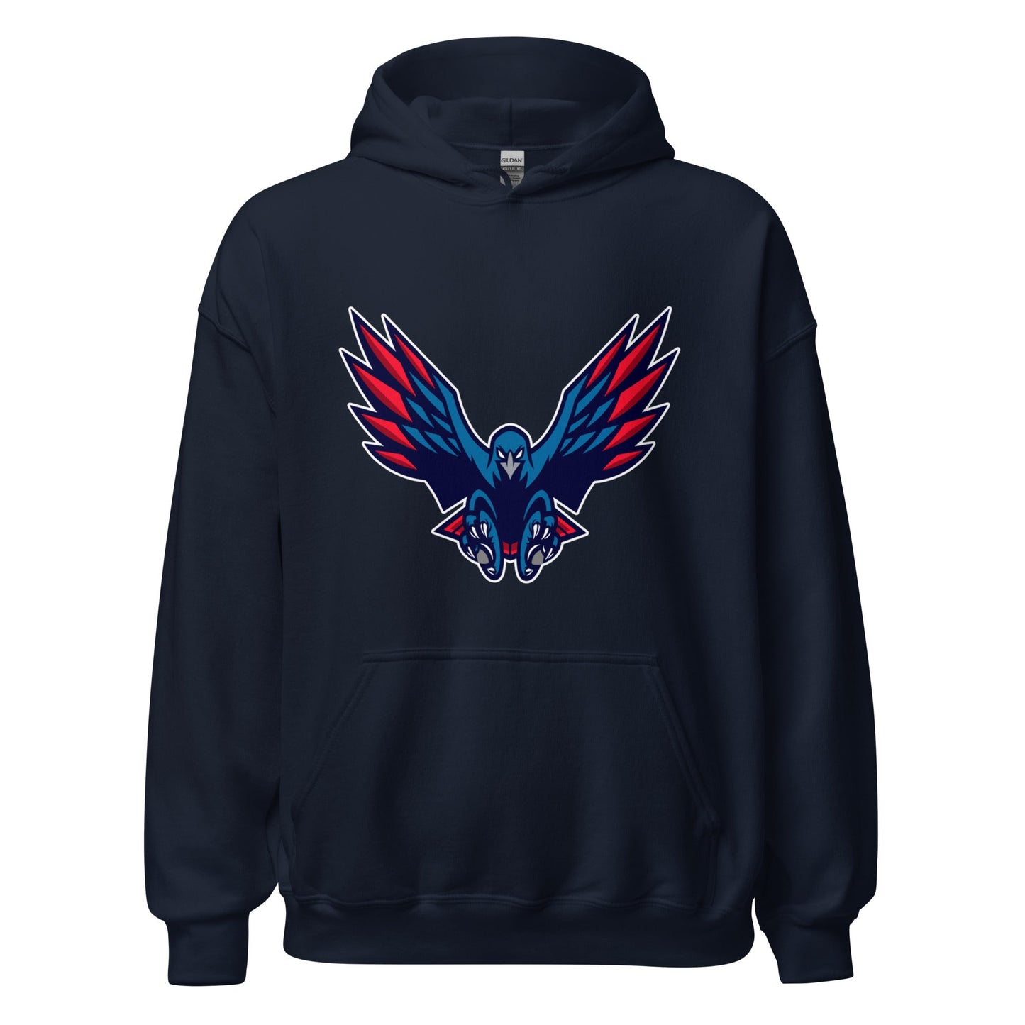 Classic | Hoodie | HSE | Vortex Raptor Mascot Logo