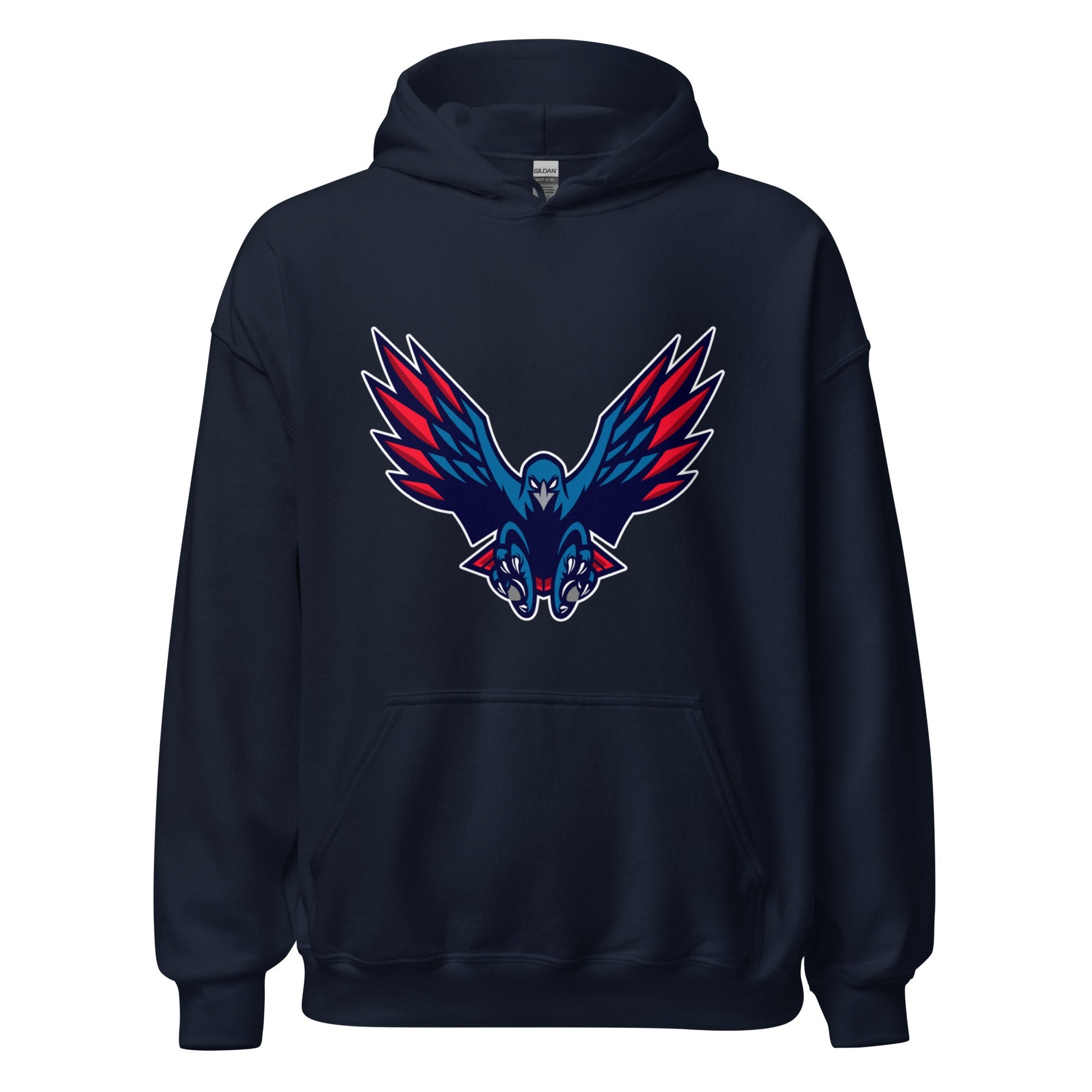 Classic | Hoodie | HSE | Vortex Raptor Mascot Logo
