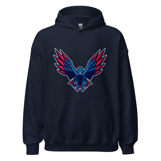 Classic | Hoodie | HSE | Vortex Raptor Mascot Logo