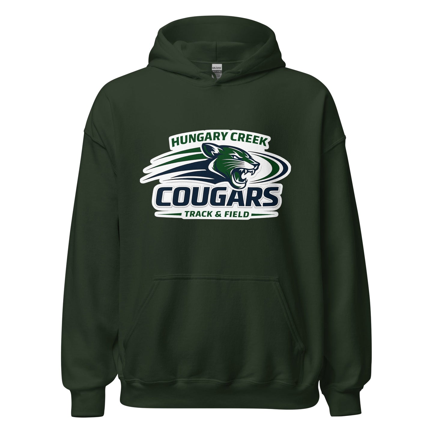 Classic | Hoodie | Hungary Creek Cougar | Modern Icon Logo