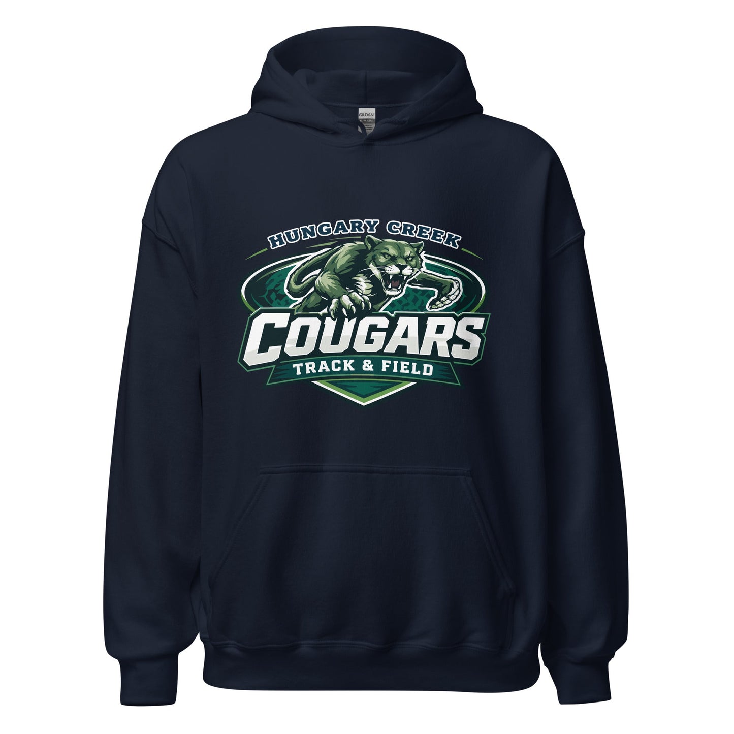 Classic | Hoodie | Hungary Creek Cougar | Shield Logo