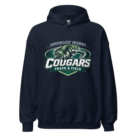 Classic | Hoodie | Hungary Creek Cougar | Shield Logo