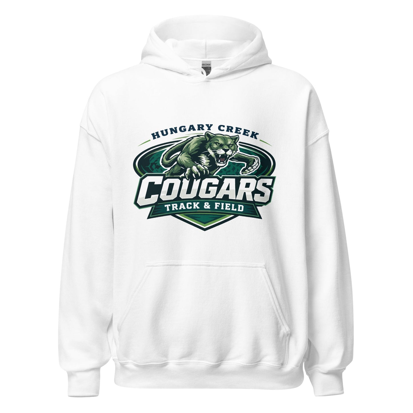 Classic | Hoodie | Hungary Creek Cougar | Shield Logo