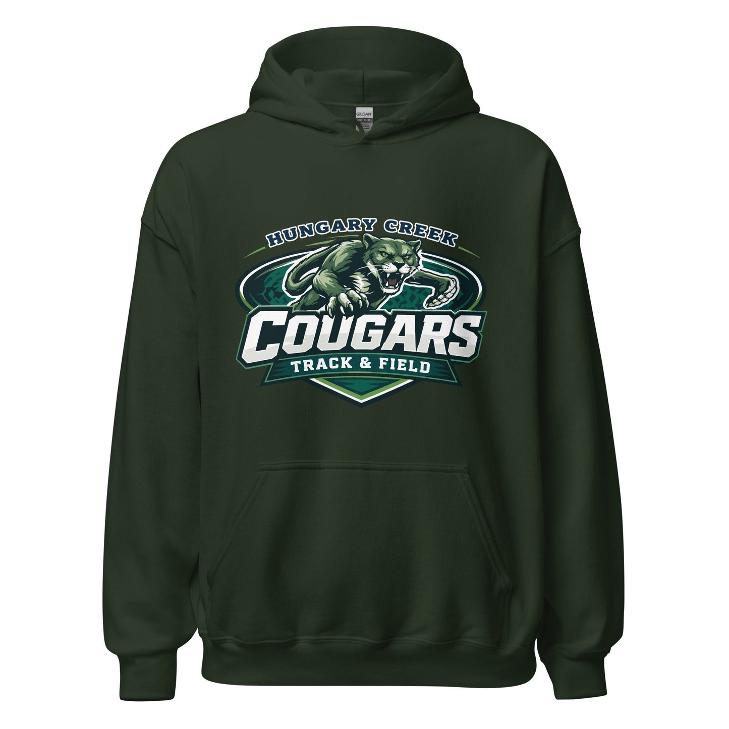 Classic | Hoodie | Hungary Creek Cougar | Shield Logo