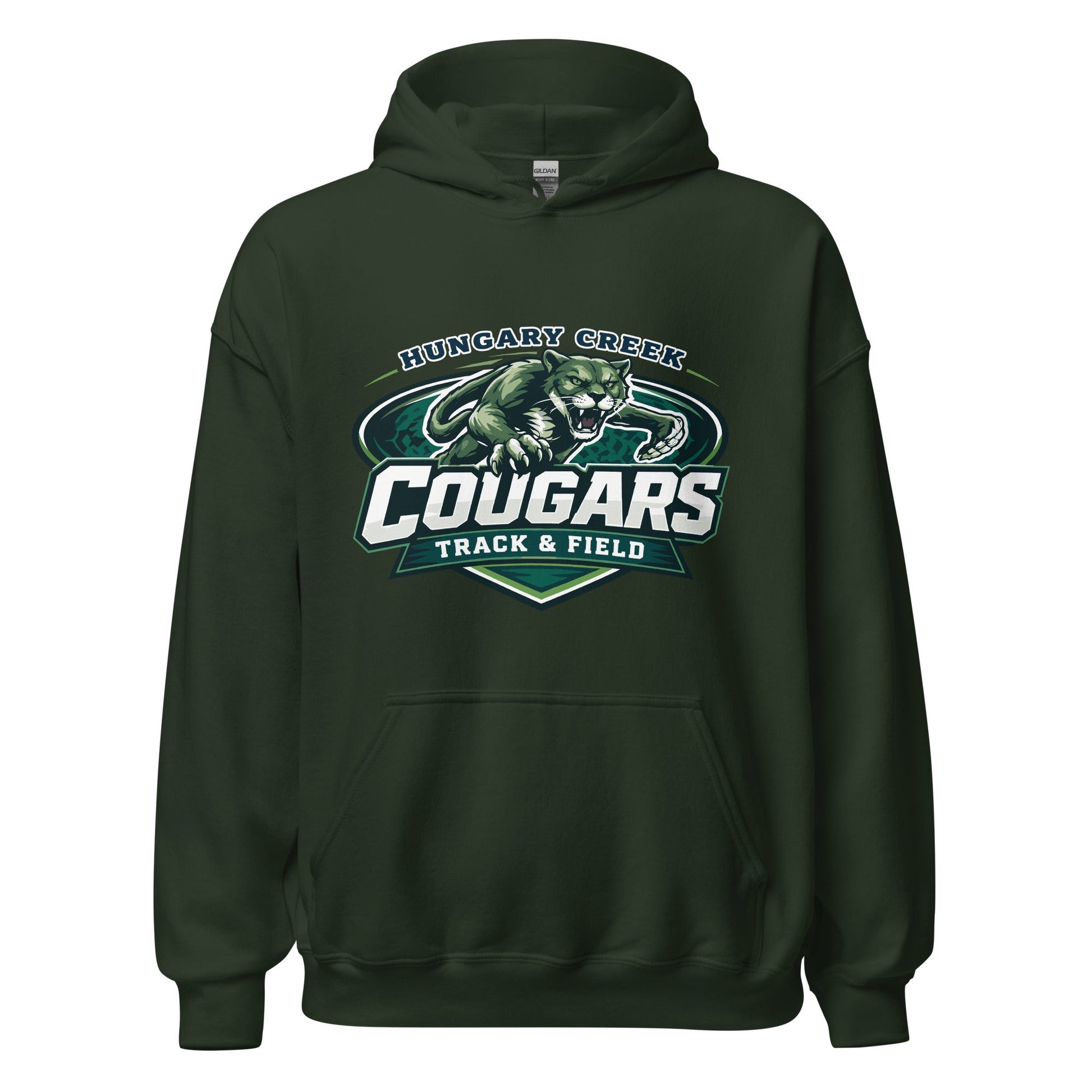 Classic | Hoodie | Hungary Creek Cougar | Shield Logo
