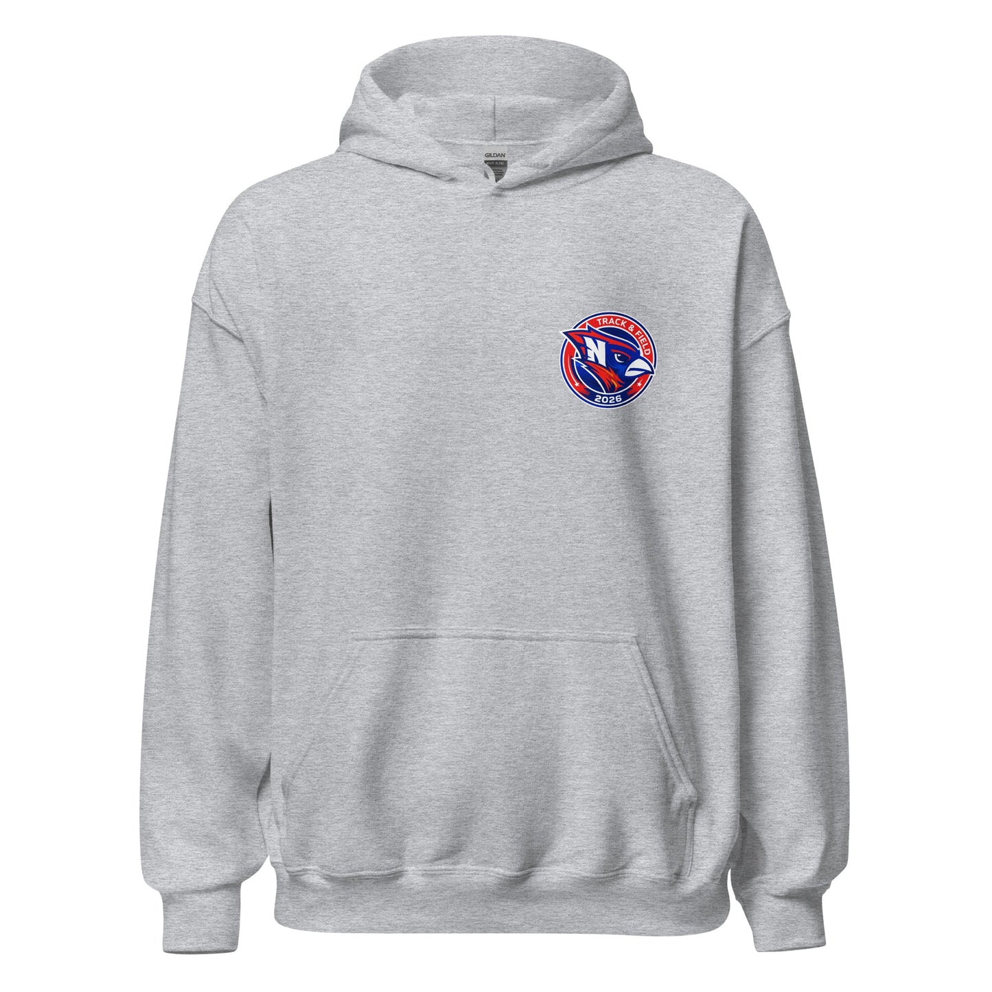 Classic | Hoodie | Hunter | Track & Field Badge Logo