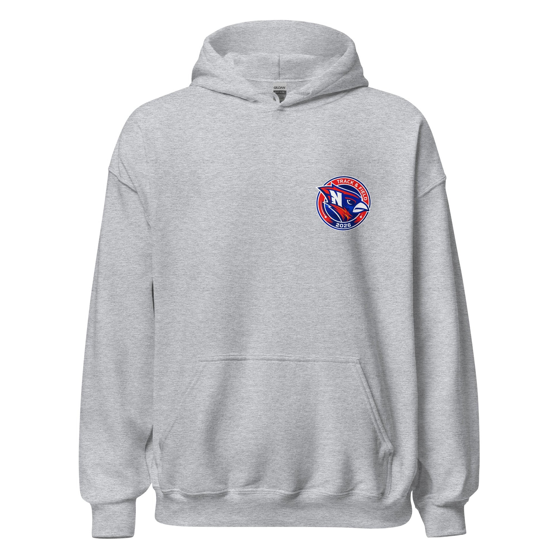 Classic | Hoodie | Hunter | Track & Field Badge Logo