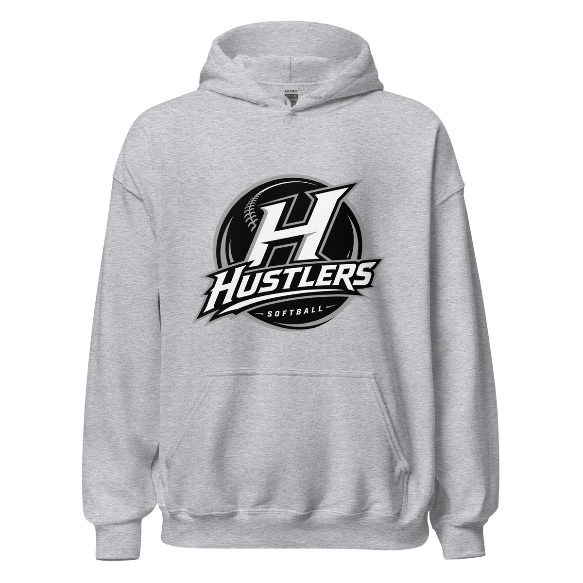 Classic | Hoodie | Hustlers Softball | Crest Logo