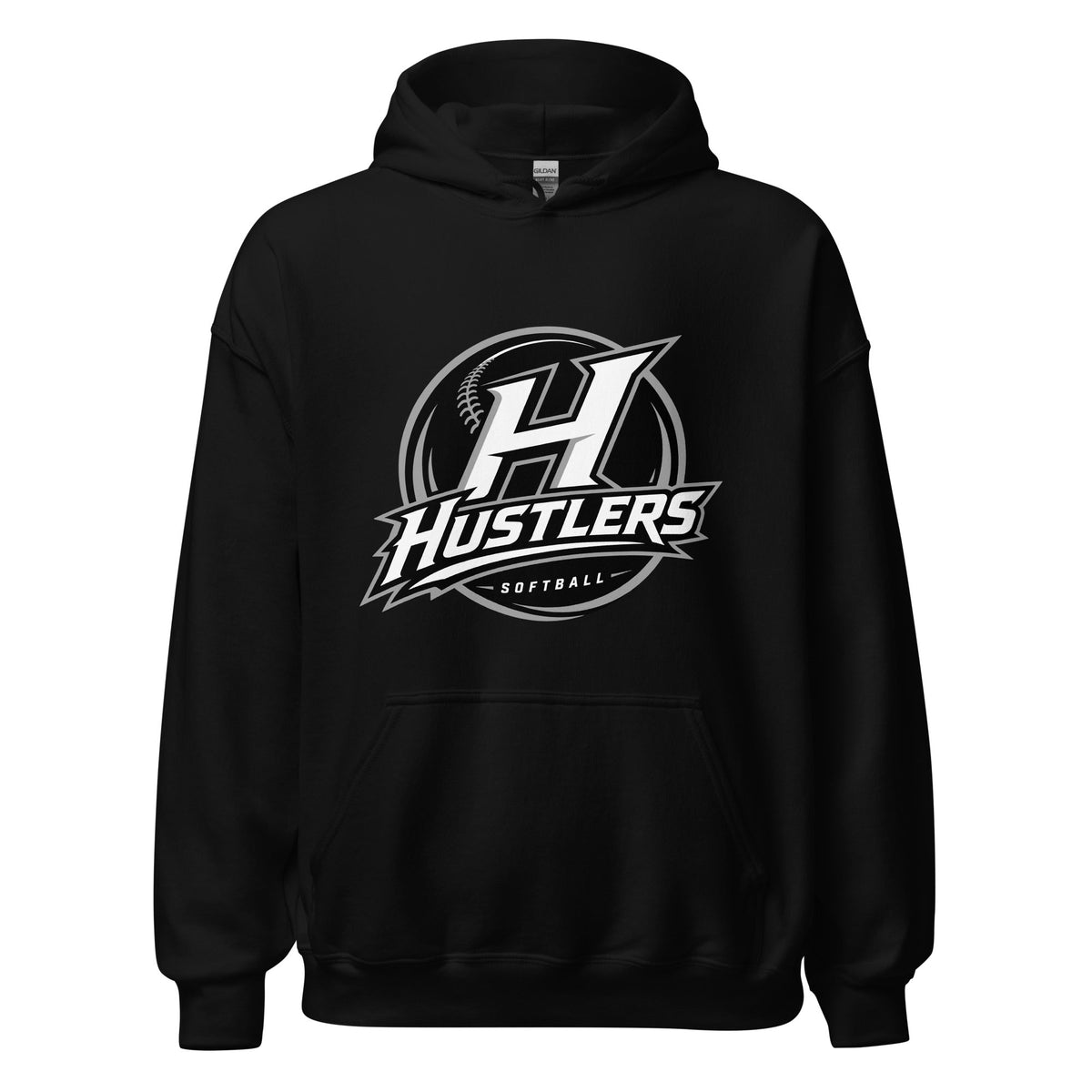 Classic | Hoodie | Hustlers Softball | Crest Logo