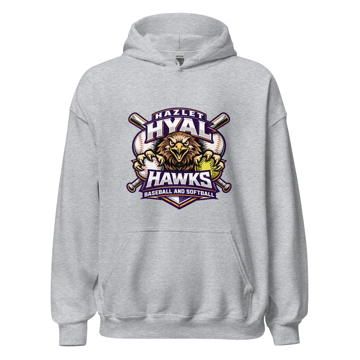 Classic | Hoodie | HYAL Hawks | Emblem Logo