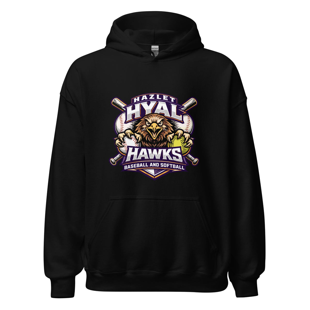 Classic | Hoodie | HYAL Hawks | Emblem Logo