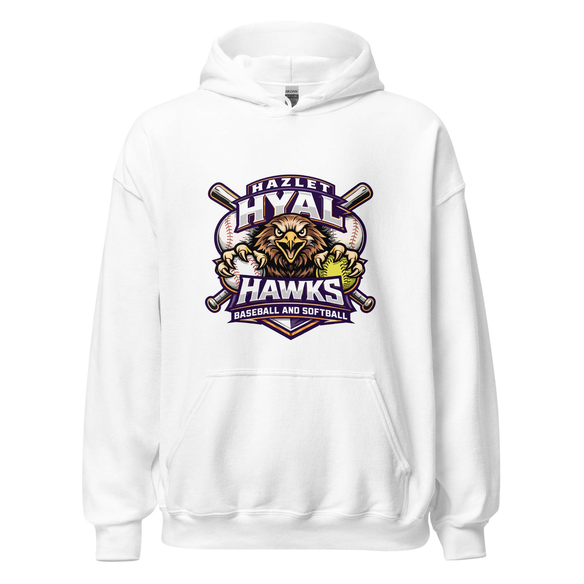 Classic | Hoodie | HYAL Hawks | Emblem Logo