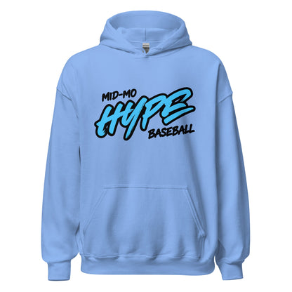 Classic | Hoodie | Hype Baseball Club | Modern Script Logo
