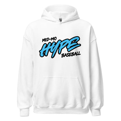 Classic | Hoodie | Hype Baseball Club | Modern Script Logo