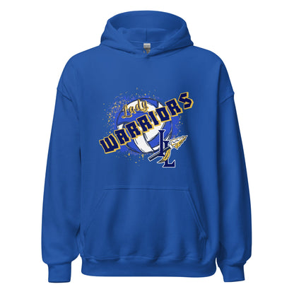 Classic | Hoodie | Indian Land Middle School Volleyball | Vanguard Warriors Logo