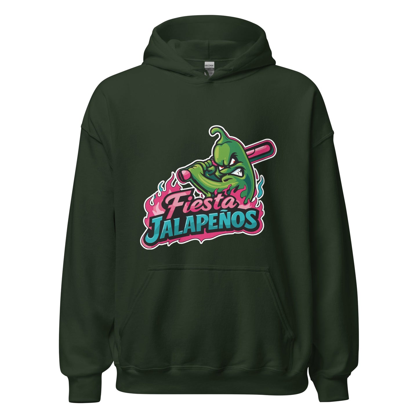 Classic | Hoodie | Jalapenos Baseball | Fiesta Logo