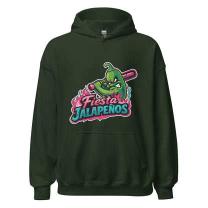 Classic | Hoodie | Jalapenos Baseball | Fiesta Logo