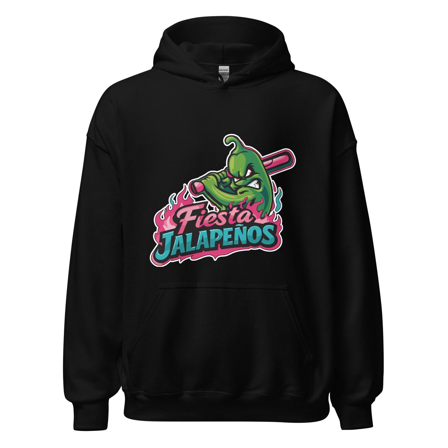 Classic | Hoodie | Jalapenos Baseball | Fiesta Logo