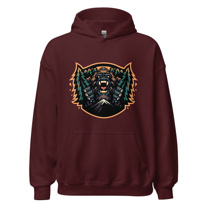 Classic | Hoodie | JBLM Bigfoot Hockey Team | Mascot Logo